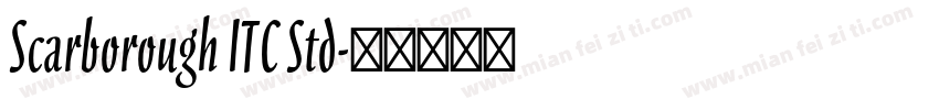 Scarborough ITC Std字体转换